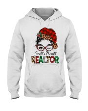 Santa favorite Real Estate Hooded Sweatshirt tile