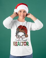 Santa favorite Real Estate Long Sleeve Tee apparel-long-sleeve-tee-lifestyle-front-42