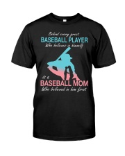 Baseball Mom Classic T-Shirt front