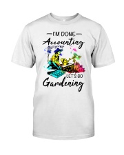 Accounting Gardening Classic T-Shirt tile