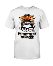 Department Manager Classic T-Shirt front
