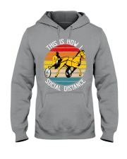 Harness racing vintage Hooded Sweatshirt tile