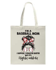 I'M BASEBALL MOM Tote Bag tile