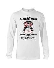 I'M BASEBALL MOM Long Sleeve Tee tile