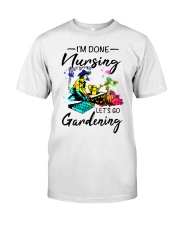 Nursing Gardening Classic T-Shirt tile
