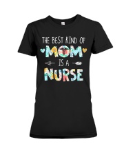 MY FAVORITE NURSE CALLS ME MOM Premium Fit Ladies Tee tile