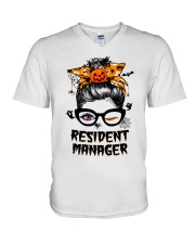 Resident Manager V-Neck T-Shirt tile