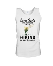 Hiking Girl Unisex Tank tile
