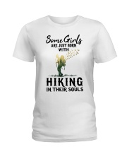 Hiking Girl Ladies T-Shirt tile