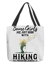 Hiking Girl All-Over Tote tile