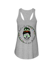 Just a girl who loves christmas Ladies Flowy Tank tile