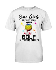 Golf girl Classic T-Shirt front