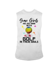 Golf girl Sleeveless Tee tile