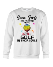 Golf girl Crewneck Sweatshirt tile