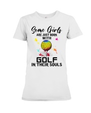 Golf girl Premium Fit Ladies Tee tile
