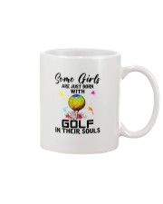 Golf girl Mug tile