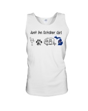 October Michigan Unisex Tank tile