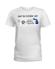 October Michigan Ladies T-Shirt tile