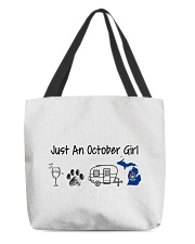 October Michigan All-Over Tote tile