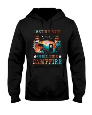 Camping Hooded Sweatshirt front