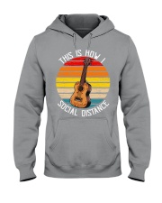 Guitar vintage Hooded Sweatshirt tile