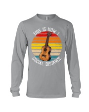 Guitar vintage Long Sleeve Tee tile