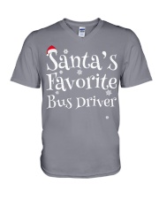 Bus Driver V-Neck T-Shirt tile