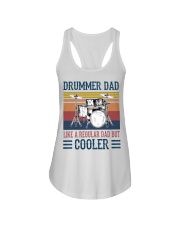Drummer Dad Ladies Flowy Tank tile