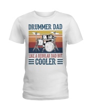 Drummer Dad Ladies T-Shirt tile