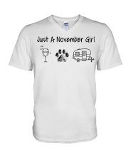 November V-Neck T-Shirt tile