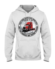 trucker Hooded Sweatshirt front