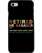 HR Manager Phone Case tile
