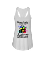 born with realtoring in their veins Ladies Flowy Tank tile