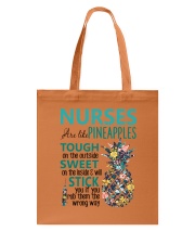 Nurses are like Pineapples Tote Bag tile
