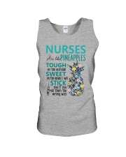 Nurses are like Pineapples Unisex Tank tile