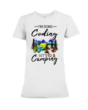 Coding Premium Fit Ladies Tee tile