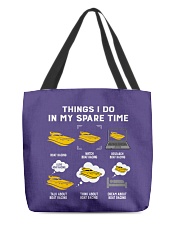 Boat racing All-Over Tote tile