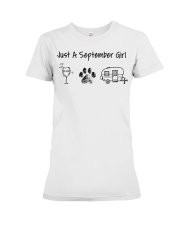 September Premium Fit Ladies Tee tile