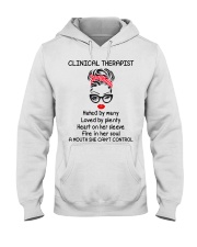 Clinical Therapist Hooded Sweatshirt tile