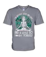 Plant Lady V-Neck T-Shirt tile