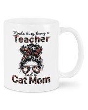 Teacher and Cat mom Mugs tile