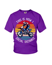 Motocross vintage Youth T-Shirt tile