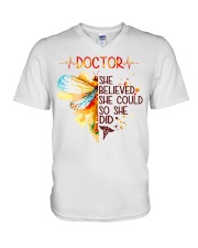 doctor V-Neck T-Shirt tile