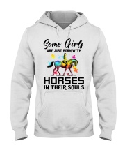 Horses Hooded Sweatshirt tile