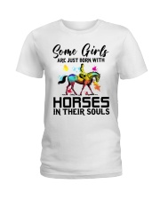 Horses Ladies T-Shirt tile