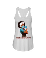 Nurse - We fight what you fear Ladies Flowy Tank tile
