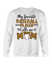 baseball mom Crewneck Sweatshirt tile