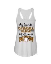baseball mom Ladies Flowy Tank tile