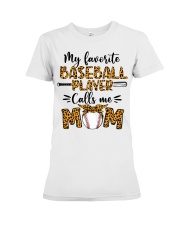 baseball mom Premium Fit Ladies Tee tile