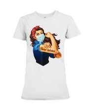 Social Worker strong Premium Fit Ladies Tee tile